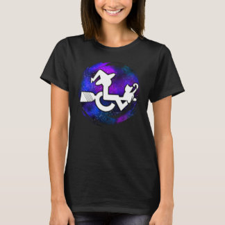 T-shirt Cette sorcière est mobile