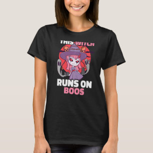 T-shirt Cette Sorcière Fonctionne Sur Boos