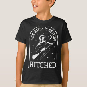 T-shirt Cette sorcière se marie enterrement de vie de jeun