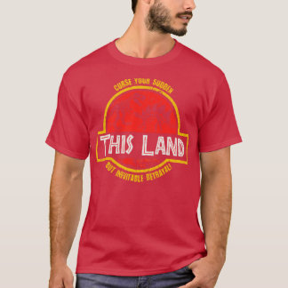 T-shirt Cette terre