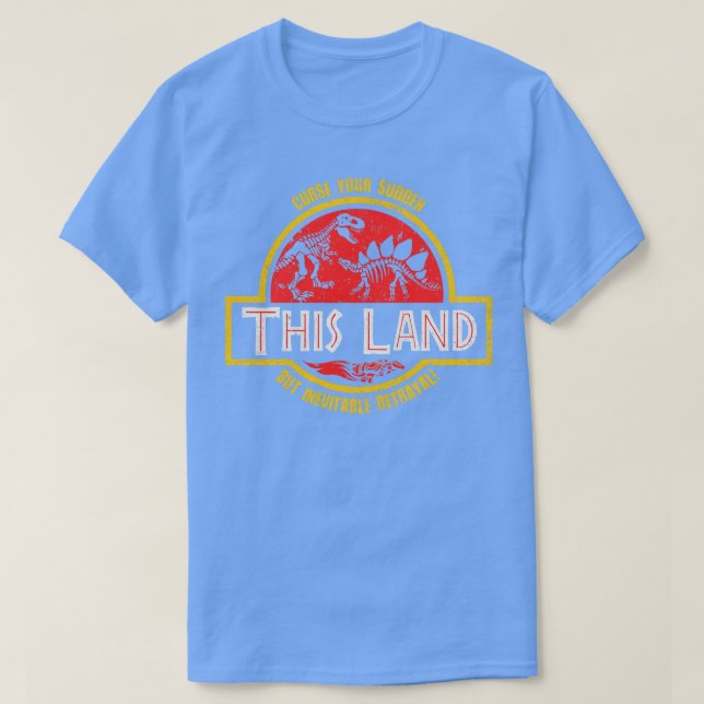 T-shirt Cette terre (Design devant)