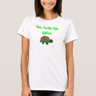 T-shirt Cette tortue a la rage