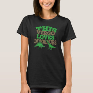 T-shirt Cette Vierge adore les dinosaures