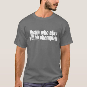 T-shirt Ceux que le séjour sera des champions