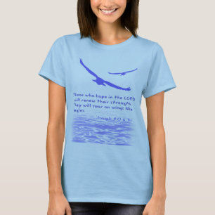 T-shirt Ceux qui espèrent dans le SEIGNEUR…