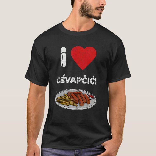 T-shirt Cevapcici Kebab Balkan cuisine 10 (Devant)
