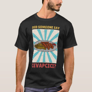 T-shirt Cévapcici Kebab cuisine balkanique 45