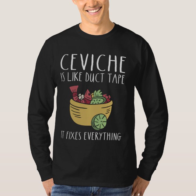 T-shirt Ceviche Fans Ceviche Peruano Ceviche Lover (Devant)