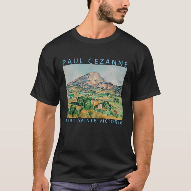 T-shirt Cezanne Funny T Art Impressionism Painting Men Wom (Devant)