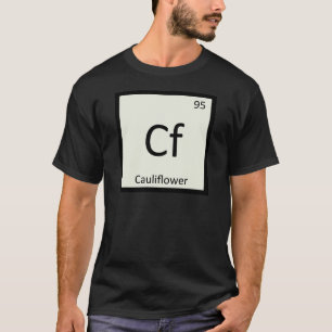 T-shirt Cf - Chou-fleur Chimie Végétale Symbole