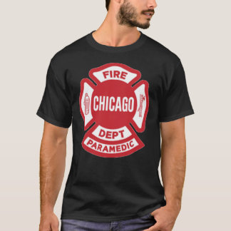 T-shirt CFD Chicago Fire Department Paramedic
