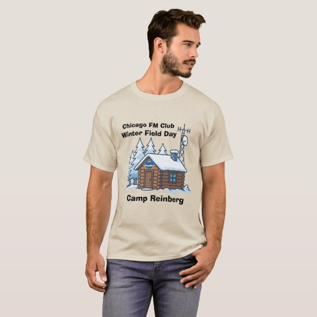 T-Shirt CFMC Journée d'hiver sur le terrain (Devant entier)