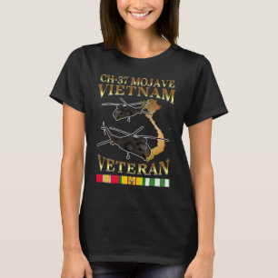 T-shirt CH 37 mojave hélicoptère vétéran de la guerre du V