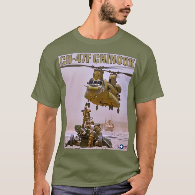 T-SHIRT CH-47F CHINOOK (Devant)