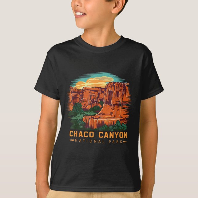 T-shirt Chaco Canyon National Park  (Devant)