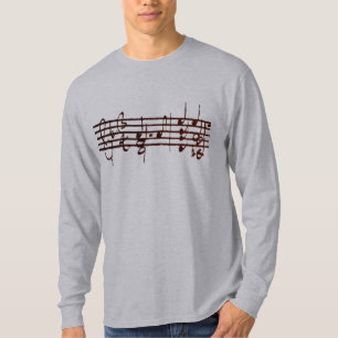 T-shirt Chaconne de Bach pour le violon - 2 premières