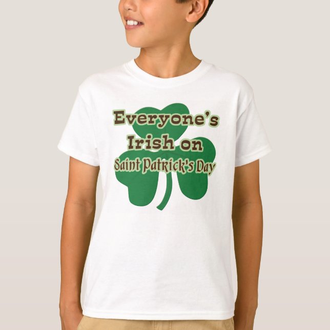T-shirt Chacun irlandais (Devant)