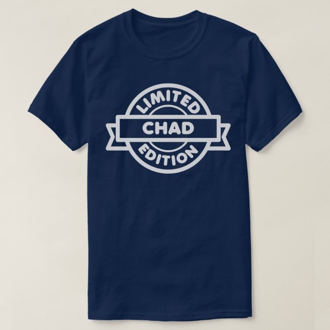 T-shirt Chad Limited Edition Funny Personnalisé Tchad  (Design devant)