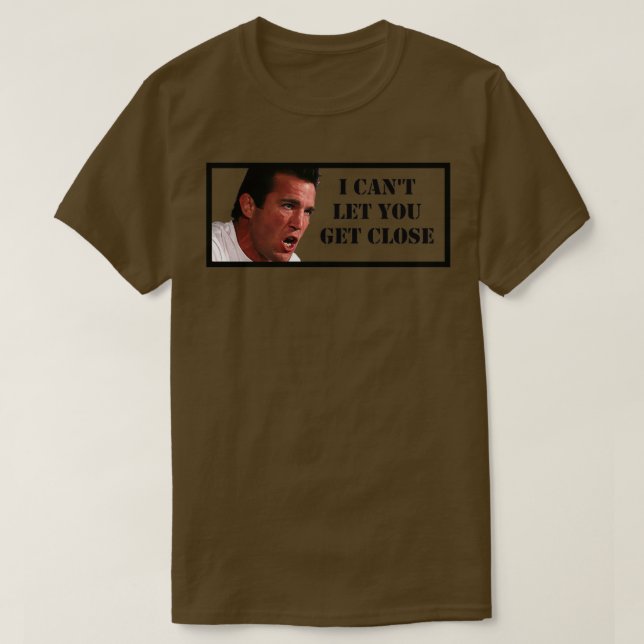 T-shirt Chael Sonnen Je Ne Peux Pas Vous Permettre De Vous (Design devant)