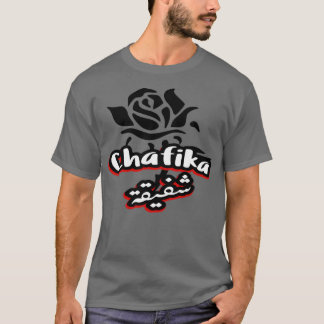 T-shirt Chafika calligraphie alphabet arabe 1