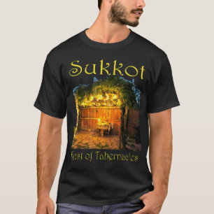 T-shirt Chag Sukot Fête d'Action de grâce de Tabernacles S