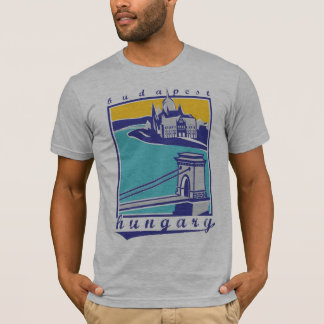 T-shirt Chain Bridge - Budapest Forever ! collection