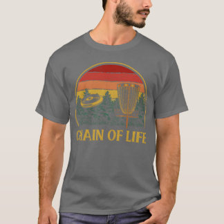 T-shirt Chain of Life Disc Golf Sports Golfer Games Hobby 
