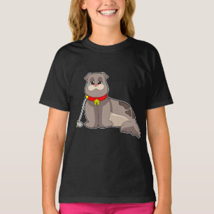 T-shirt Chaîne de collier de phoque