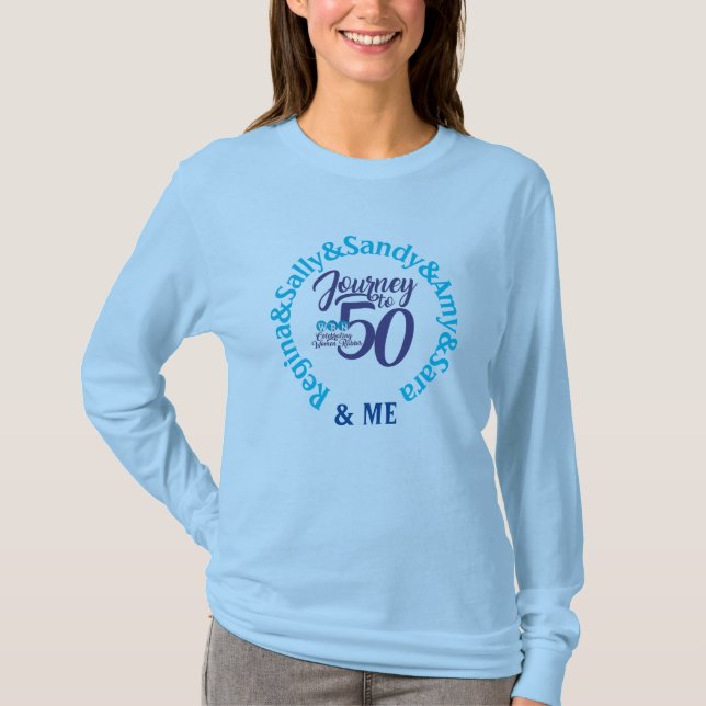 T-shirt Chaîne de tradition des femmes Rabbins 50 ans T-Sh (Devant)