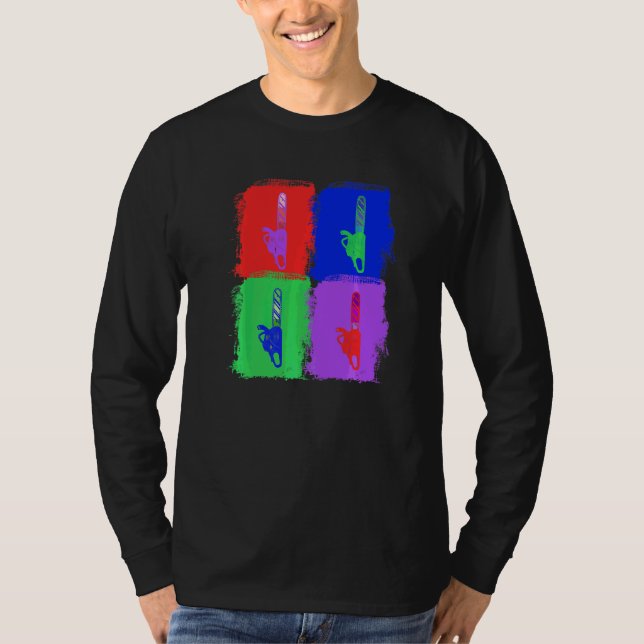 T-shirt Chaîne de tronçonneuse Tronçonneuses Pop (Devant)