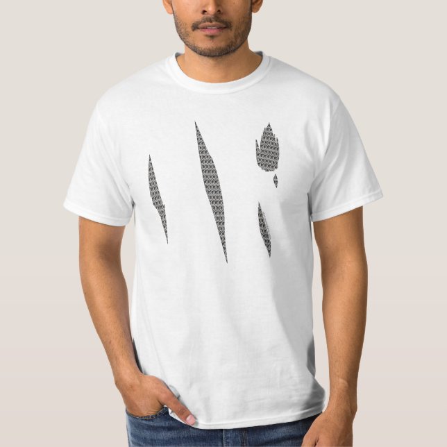 T-shirt Chaîne dessous (Devant)