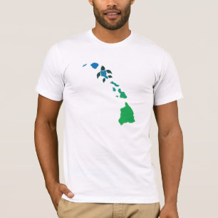 T-shirt Chaîne d'îles d'Hawaï