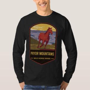 T-shirt Chaîne hippique sauvage des monts Pryor