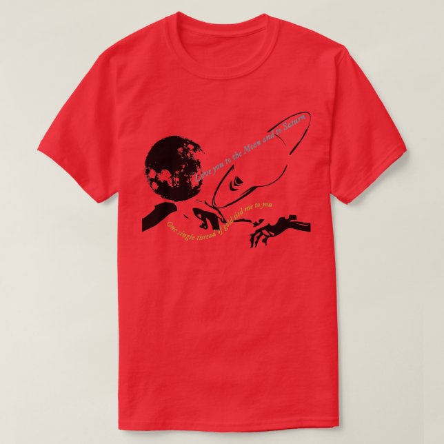 T-shirt chaîne invisible TS9 et sept (Design devant)