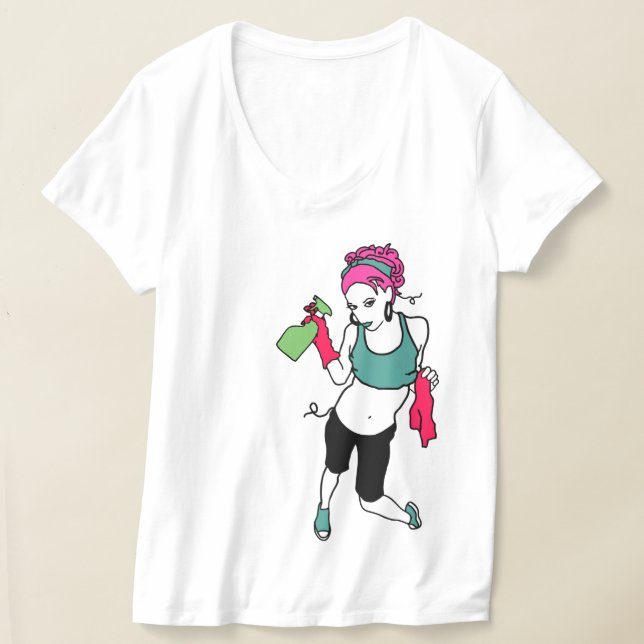 T-shirt chaîne propre (Poser)