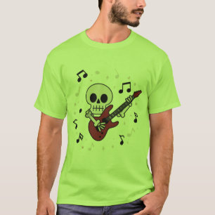 T-shirt Chaînes crâniennes : Furie rocheuse et roulée