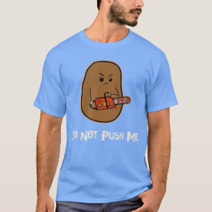 T-shirt Chaînes de tronçonneuse de pomme de terre d'horreu