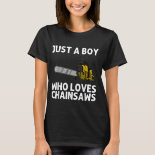 T-shirt Chainsaw Lumberjack Arboriseur Logger