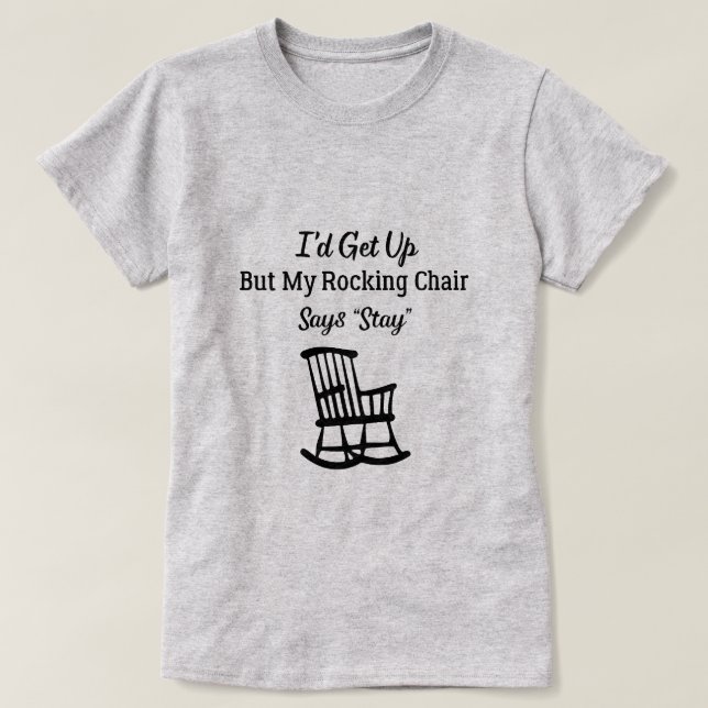 T-shirt Chaise à roche (Design devant)