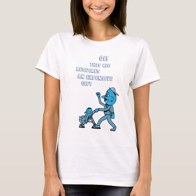 T-shirt Chaise bébé. (Devant)
