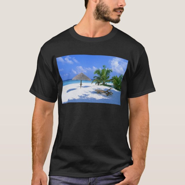 T-shirt Chaise de plage (Devant)