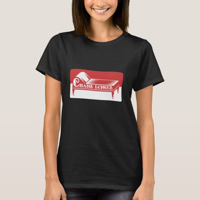 T-shirt Chaise longue rétro canapé français (Devant)