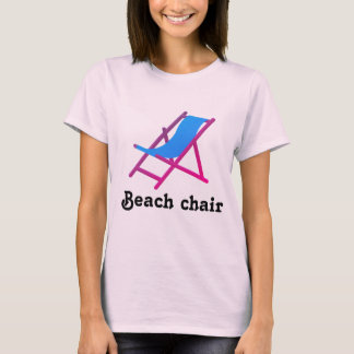 T-shirt Chaise plage