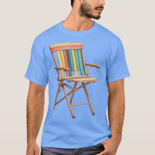 T-shirt chaise pliante