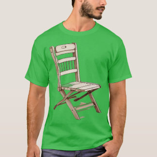 T-shirt Chaise pliante 1