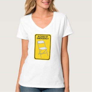 T-shirt Chaise pliante En coque d'urgence