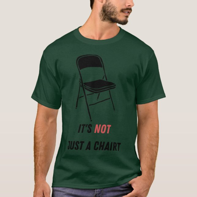 T-shirt Chaise Pliante Montgomery Tendance Oversized (Devant)