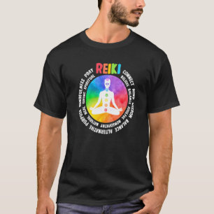 T-shirt Chakr de méditation de guérison holistique de guér