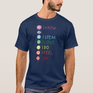 T-shirt Chakra Alignment Yoga Meditation Spiritual Men