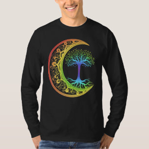 T-shirt Chakra Arbre De Vie Mandala Zen Yoga Om Symbole Bu